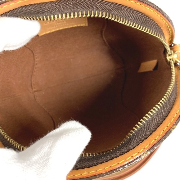 LOUIS VUITTON Authentic Brown Monogram Canvas Ellipse Shoulder Bag - Picture 9 of 10